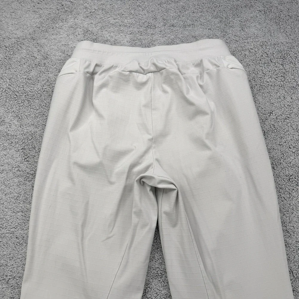 Lululemon Fast Free Running Pant Men Small Gray Tapered Ankle Zip Pocket Stretch